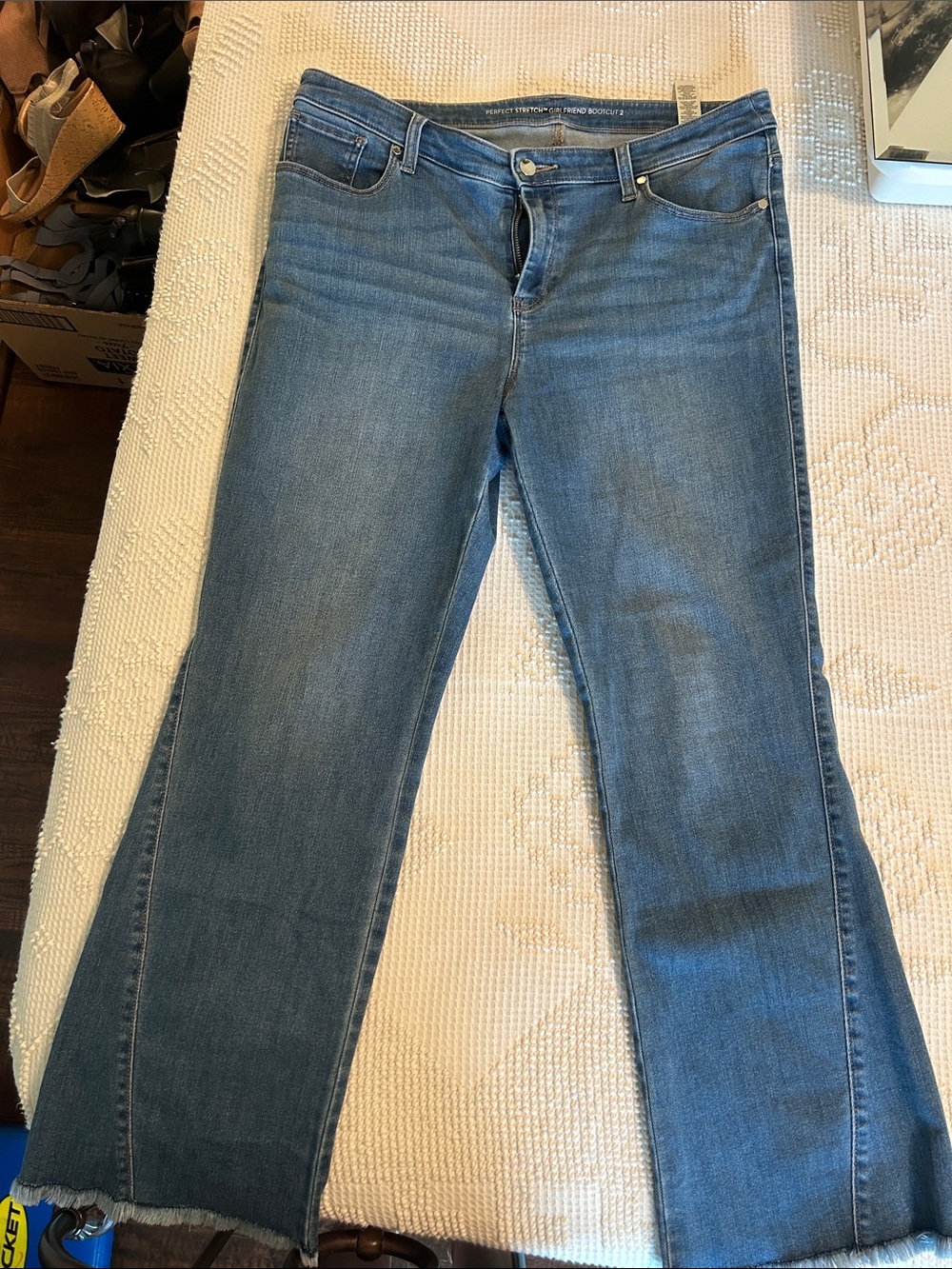 Chico's Medium Blue Flare Jeans